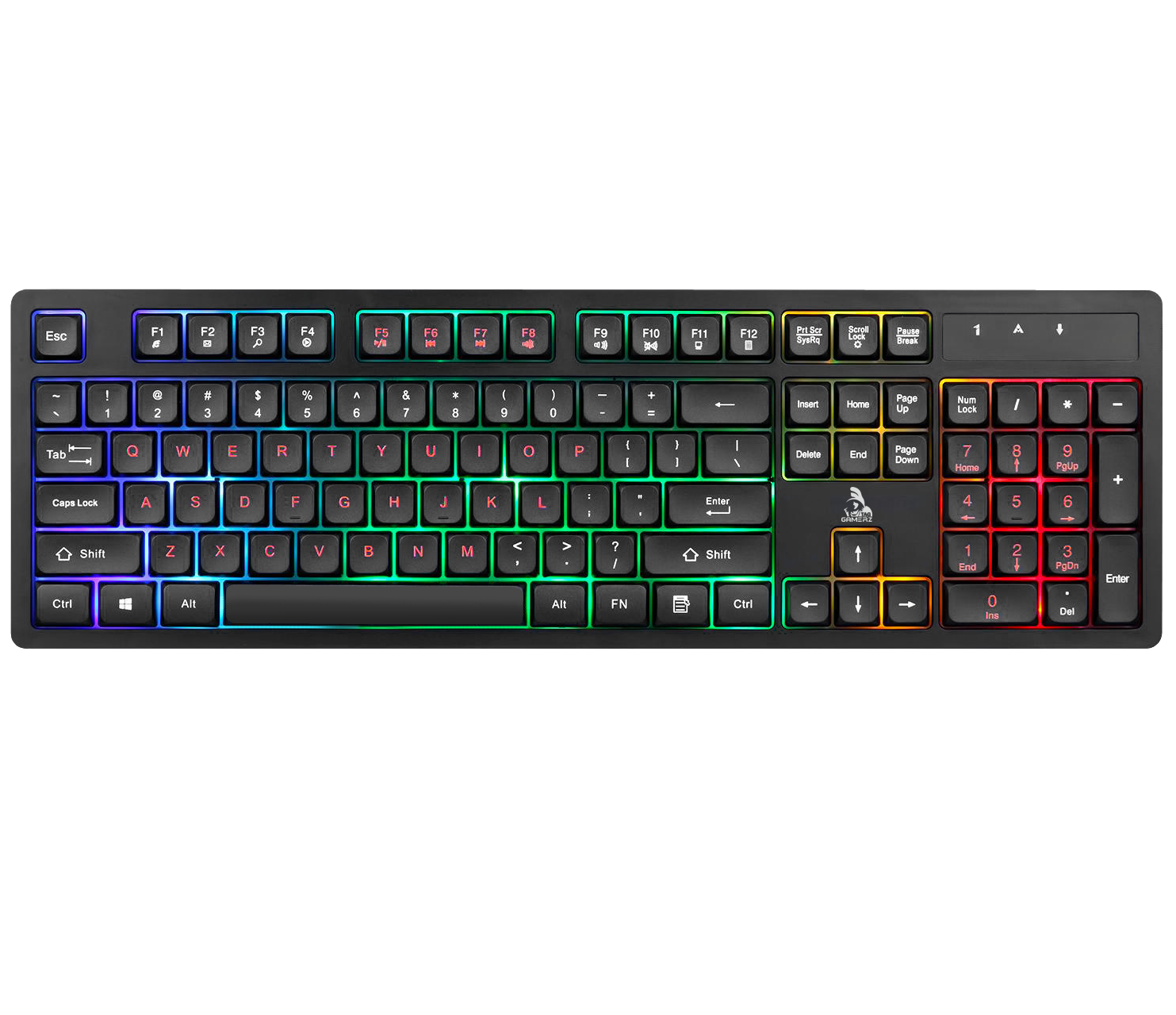 GAMERZ USB Gaming Combo Kit Commander-2.0